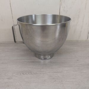 KitchenAid K45 Stainless Steel Bowl Twist Lock For Tilt Head Stand Mixer OEM